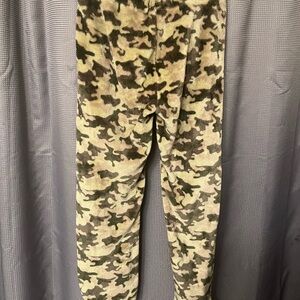 Kids Camo Pajama Bottoms